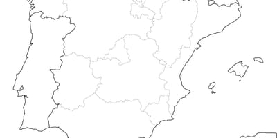 Llanura mapa de España